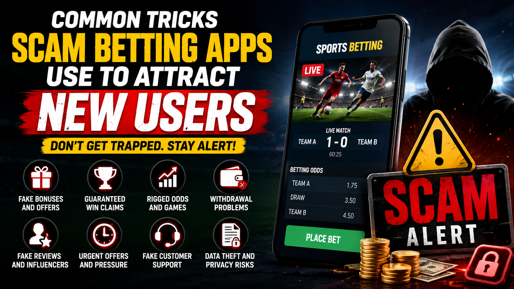 Scam betting apps tricks and fraud warning guide 2025