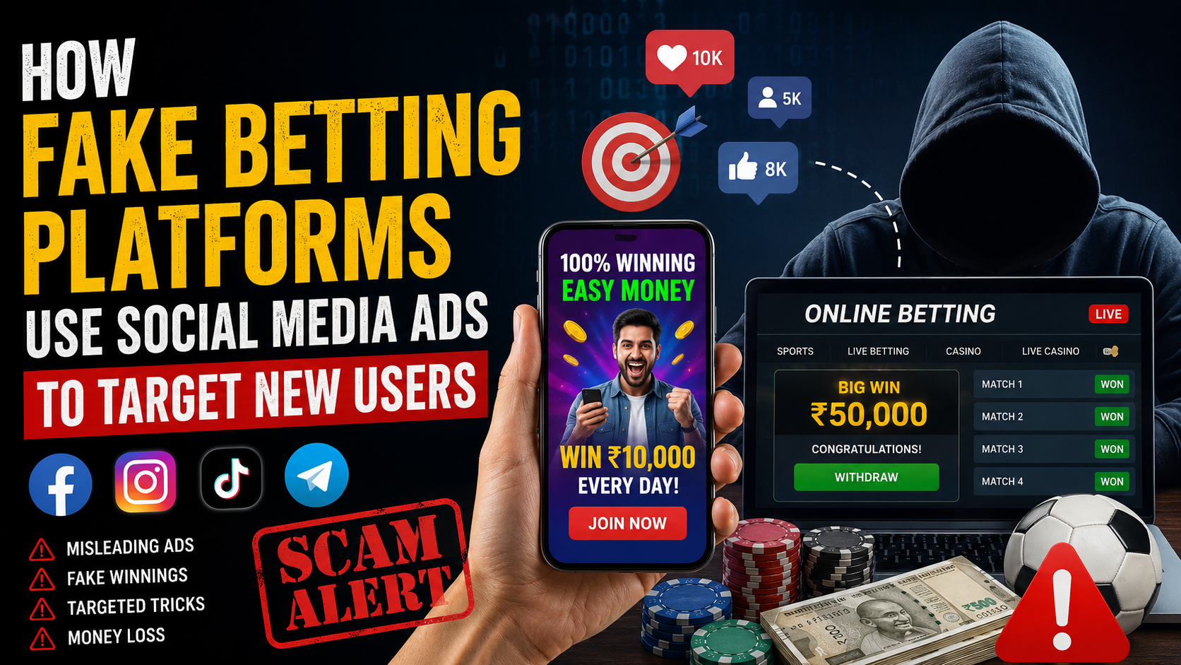 How Fake Betting Platforms Use Social Media Ads to Target New Users post thumbnail image